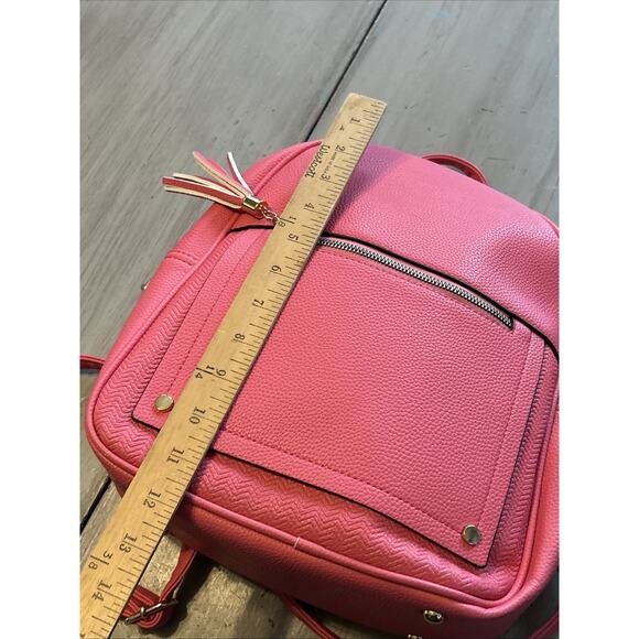 Montana West Bubblegum Pink Backpack Purse Preppy Dopamine Festival